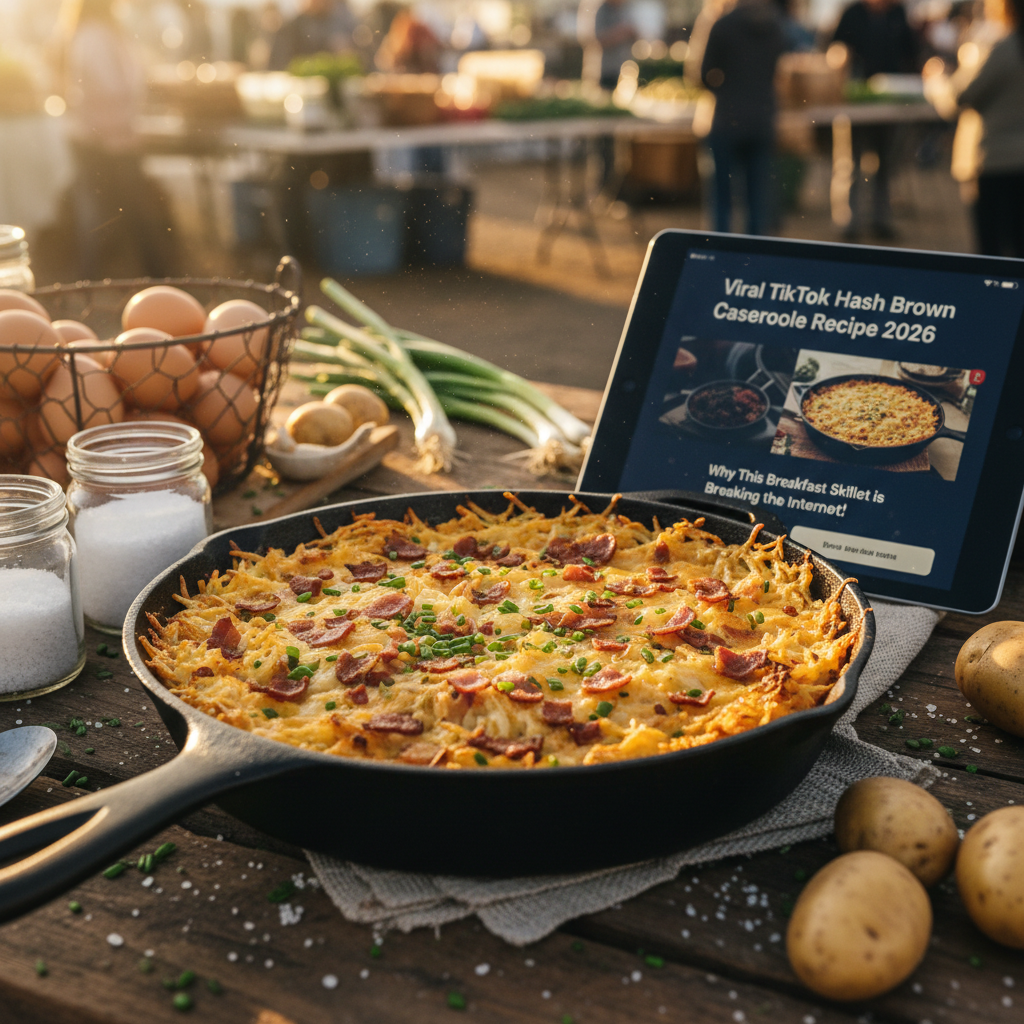 Viral TikTok Hash Brown Casserole Recipe 2026: Why This Breakfast Skillet is Breaking the Internet