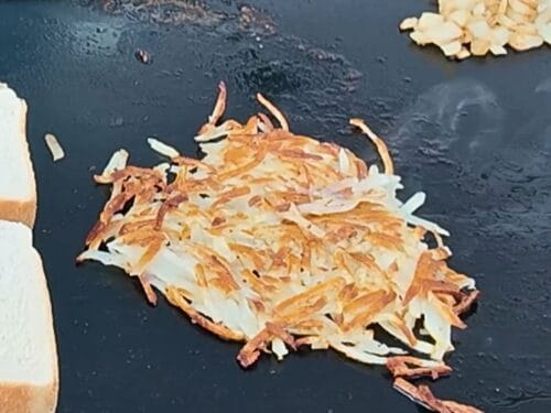 Perfect Hashbrowns on a Griddle