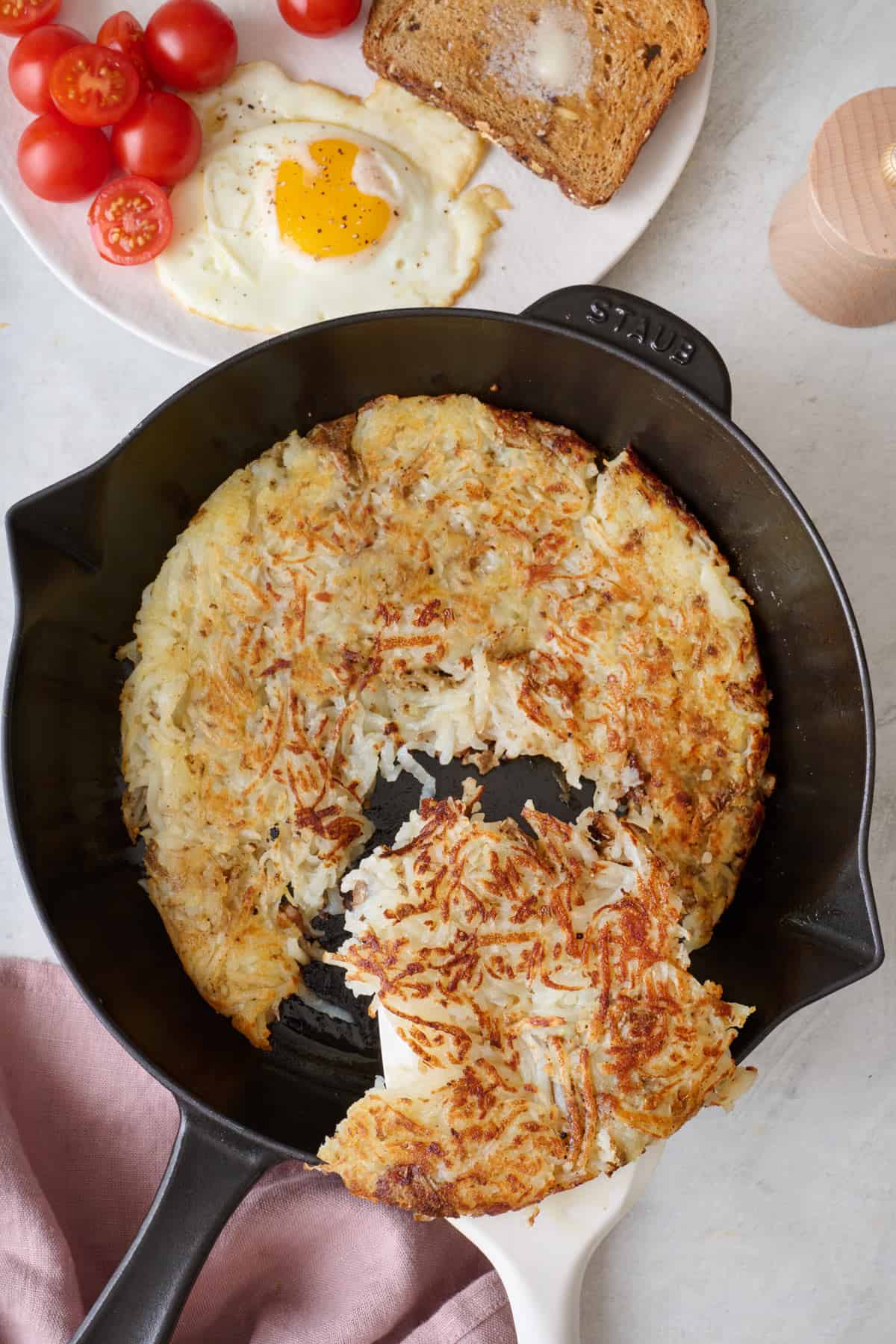 The Viral Crispy Hash Brown Bake