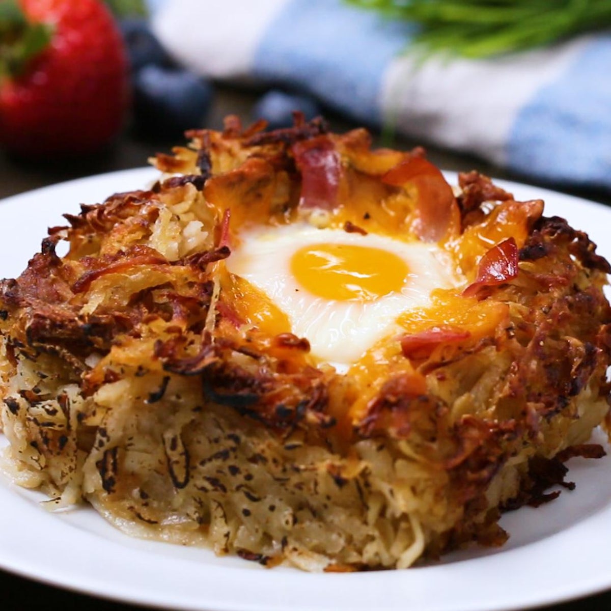 The Viral Crispy Hash Brown Bake