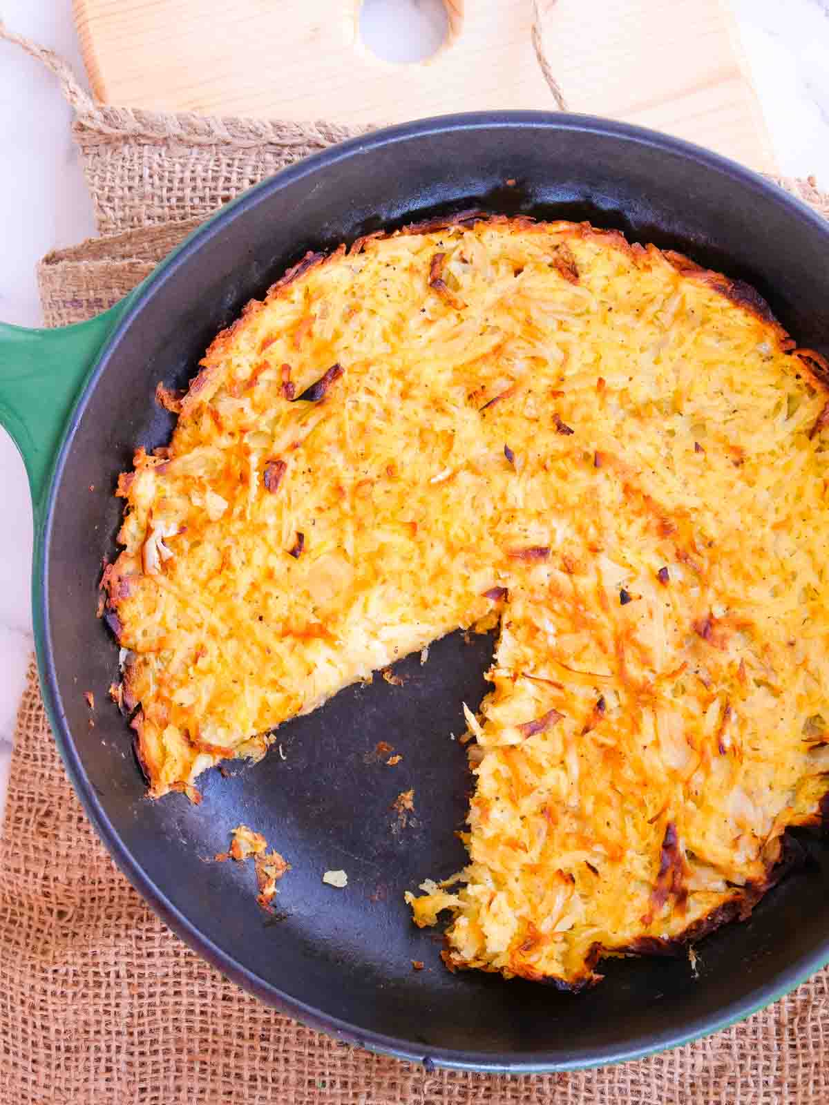 Skinny Skillet Hash Brown Recipe