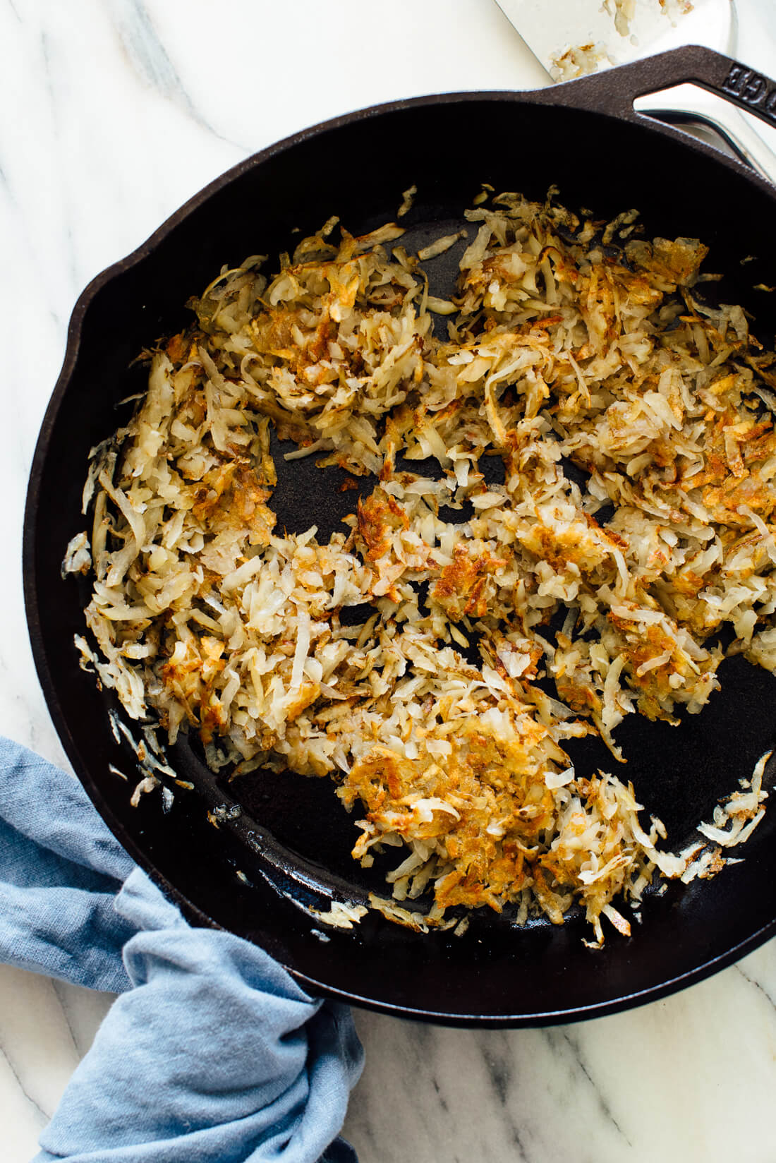 The to the Crispy Hash Browns