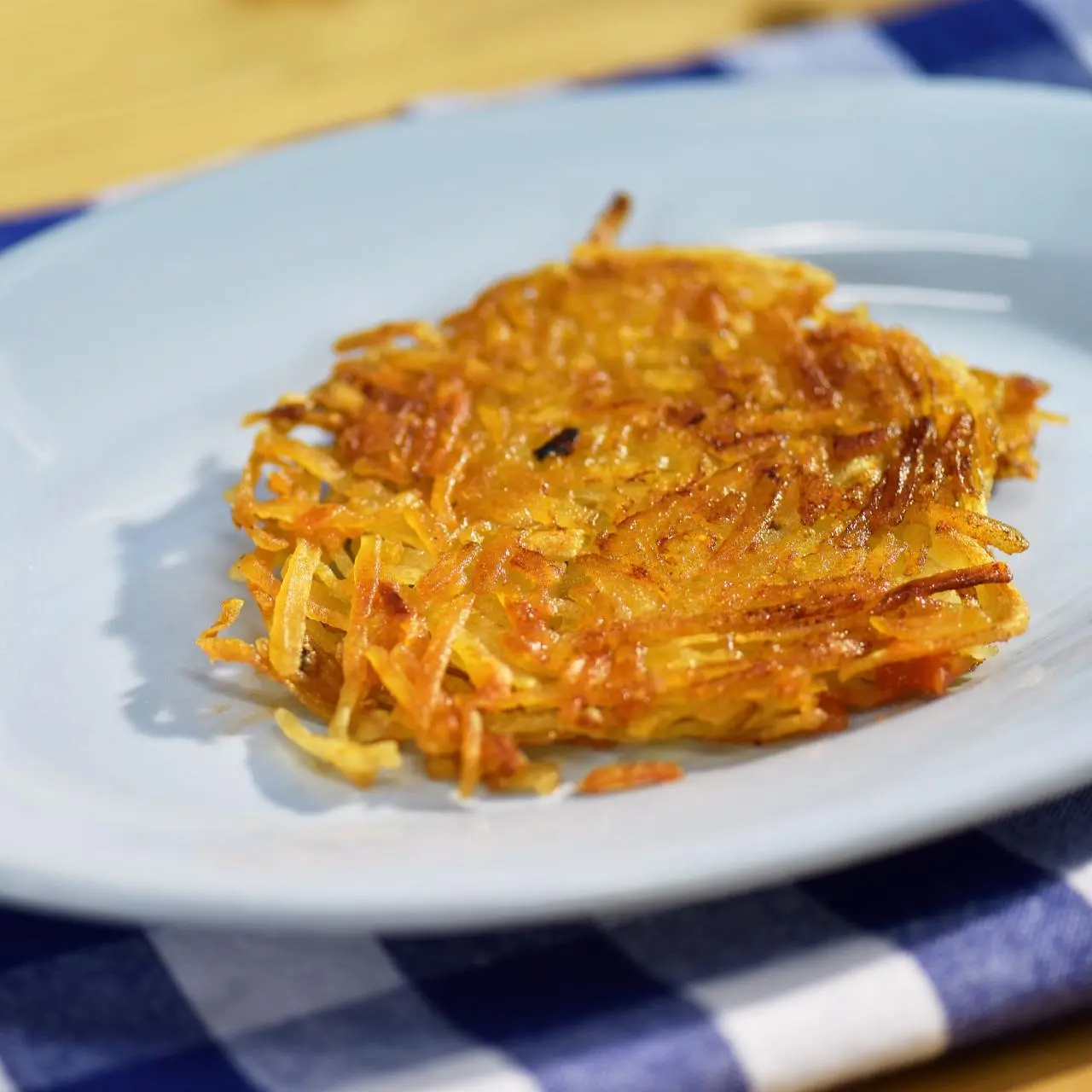 The to the Crispy Hash Browns